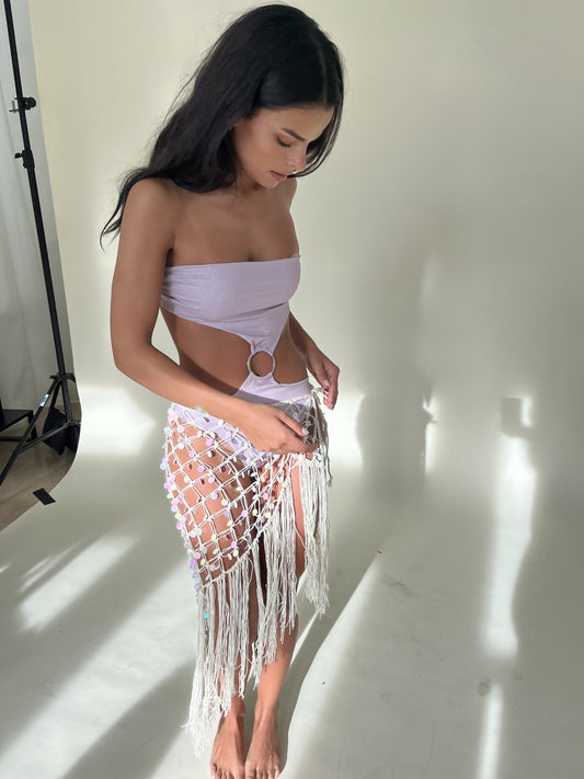 HUSTLE SWIM I PALE VIOLET