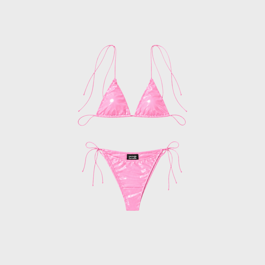 BARBIE LATEX TRIANGLE SET